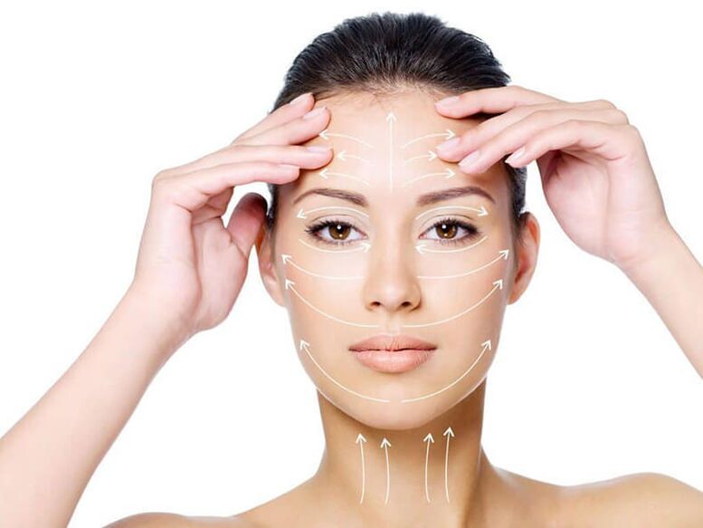 How to apply the product on facial skin